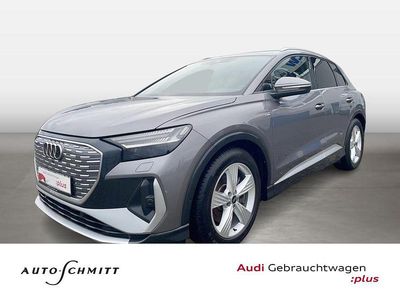 Grau Gebraucht 2022 Audi Q4 e-tron Sport SUV | 30.990 € (Guter Preis)
