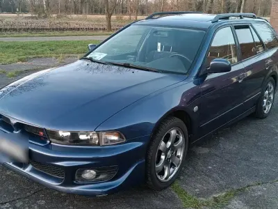 Gebraucht Mitsubishi Galant 163 PS (119 kW) 1998 Blau Kombi