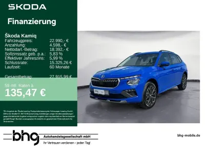 Gebraucht Skoda Kamiq Tour 116 PS (85 kW) 2026 Blau SUV
