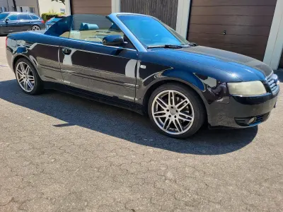 Gebraucht Audi A4 Cabriolet S-Line 163 PS (119 kW) 2004 Schwarz Cabrio