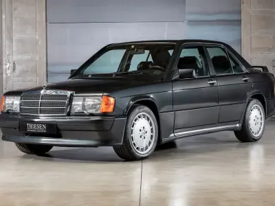 Gebraucht Mercedes 190 204 PS (150 kW) 1989 Schwarz Limousine