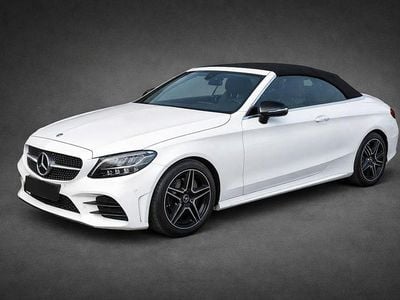 Gebraucht Mercedes C180 AMG 156 PS (114 kW) 2019 Weiß Cabrio