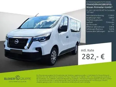 Gebraucht Nissan Primastar N-Connecta 150 PS (110 kW) 2024 Weiß Van / Kleinbus