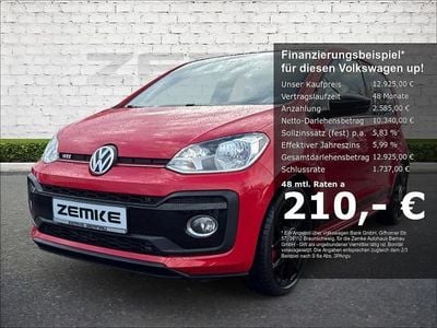 Gebraucht VW up! GTI 116 PS (85 kW) 2019 Rot Kleinwagen