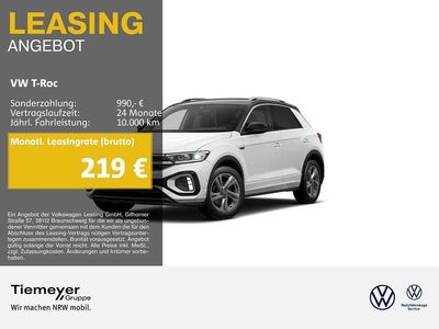 Gebraucht VW T-Roc R-line 150 PS (110 kW) 2025 Weiß SUV
