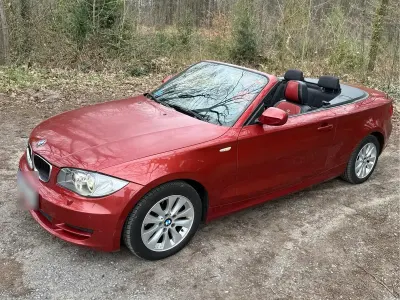 Gebraucht BMW 118 Cabriolet Sport Line 143 PS (105 kW) 2010 Violet Cabrio