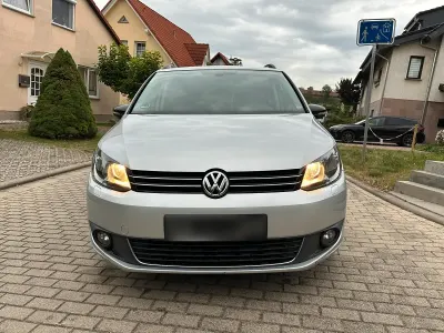 Gebraucht VW Touran 170 PS (125 kW) 2013 Silber Van / Kleinbus