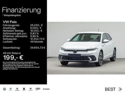 Usata VW Polo R-line 95 CV (69 kW) 2025 Bianco Berlina