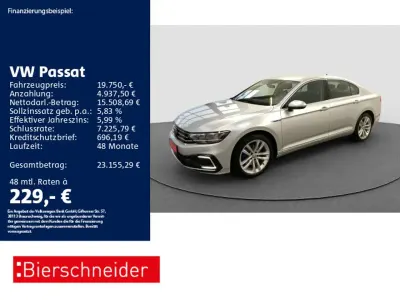 Gebraucht VW Passat GTE 218 PS (160 kW) 2020 Silber Limousine