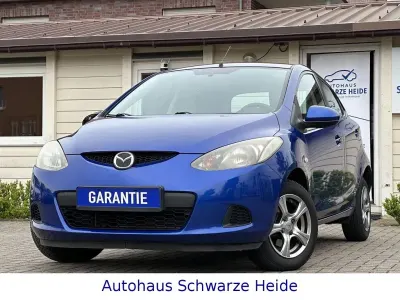 Gebraucht Mazda 2 86 PS (63 kW) 2009 Blau Kleinwagen
