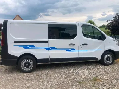 Gebraucht Renault Trafic Komfort 121 PS (88 kW) 2019 Weiß Van / Kleinbus
