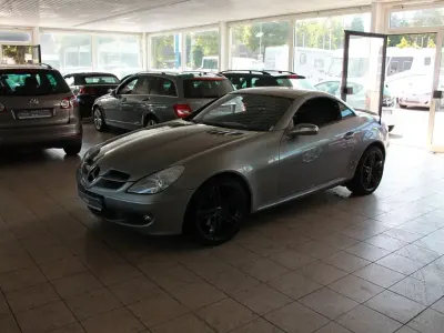 Gebraucht Mercedes SLK200 163 PS (119 kW) 2004 Grau Cabrio