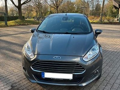 Gebraucht Ford Fiesta Titanium 80 PS (58 kW) 2017 Grau Kleinwagen