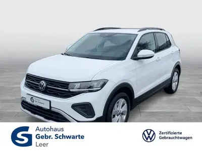 Gebraucht VW T-Cross Life 95 PS (69 kW) 2024 Weiß SUV