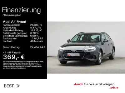 Gebraucht Audi A4 163 PS (119 kW) 2023 Brillantschwarz Kombi