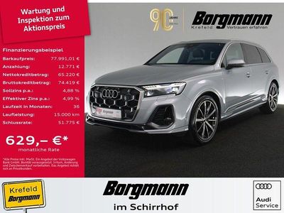 Second-hand Audi Q7 S-Line 286 CP (210 kW) 2025 Argintiu SUV