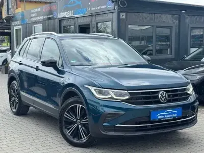 Gebraucht VW Tiguan United 195 PS (143 kW) 2021 Blau SUV