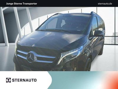 Obsidianschwarz metallic Gebraucht 2022 Mercedes V250 Avantgarde Edition Van / Kleinbus | 55.900 € (Etwas zu teuer)
