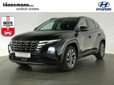 gebraucht Hyundai Tucson T-GDI TREND 48V DCT 4WD+ANHÄNGERKUPPLUNG+VOLL LED+NAVI+RÜCKFAHRKAMERA+SOUNDSYSTEM+SMARTKEY