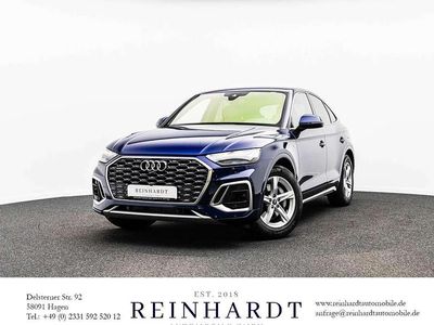 Second-hand Audi Q5 Sportback S-Line 299 CP (219 kW) 2023 Albastru SUV
