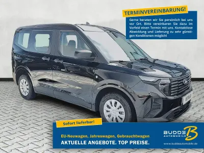 Neu Ford Tourneo Courier Trend 125 PS (91 kW) 2025 Obsidianschwarz metallic Van / Kleinbus