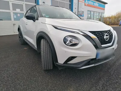 Gebraucht Nissan Juke N-Connecta 114 PS (83 kW) 2021 Weiß SUV