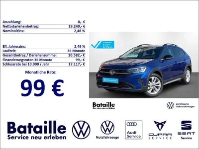 Gebraucht VW Taigo Goal 95 PS (69 kW) 2025 Blau SUV