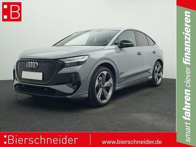 Grau Gebraucht 2021 Audi Q4 Sportback e-tron S-Line SUV | 32.750 € (Etwas zu teuer)