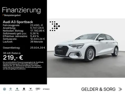 Gebraucht Audi A3 Advanced 116 PS (85 kW) 2023 Weiß Limousine
