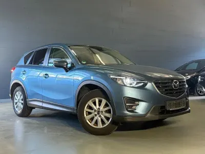 Gebraucht Mazda CX-5 Exclusive-Line 165 PS (121 kW) 2016 Blau SUV