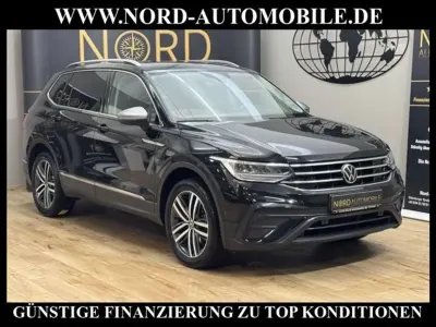 Gebraucht VW Tiguan Allspace Life 150 PS (110 kW) 2021 Deep black perleffek SUV