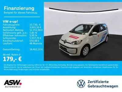 Gebraucht VW e-up! move up! 61 kW (83 PS) 2021 Pure white Kleinwagen
