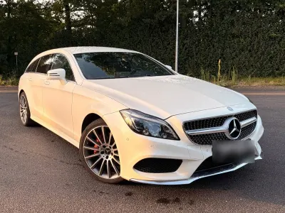 Gebraucht Mercedes CLS350 AMG line 265 PS (194 kW) 2014 Weiß Kombi