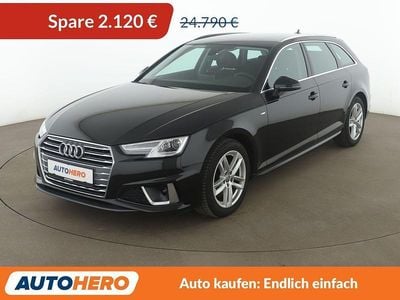 Gebraucht Audi A4 Sport 150 PS (110 kW) 2019 Schwarz Kombi