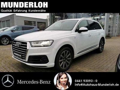 Gebraucht Audi Q7 S-Line 286 PS (210 kW) 2019 Gletscherweiß metallic SUV