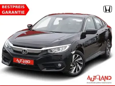 Gebraucht Honda Civic 125 PS (91 kW) 2019 Schwarzmet. Limousine