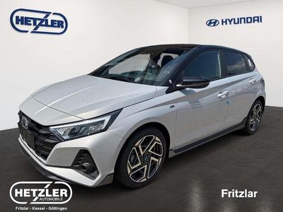 Lumen grey/ phantom black / mi Neu 2025 Hyundai i20 N Line Limousine | 26.690 € (Fairer Preis)