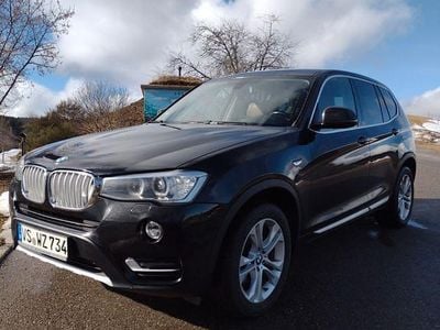 Schwarz Gebraucht 2015 BMW X3 xLine SUV | 12.000 €