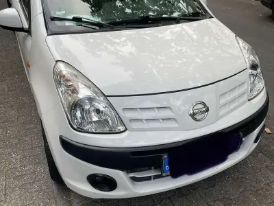 Gebraucht Nissan Pixo 68 PS (50 kW) 2009 Weiß Kleinwagen