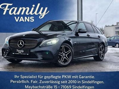 Schwarz Gebraucht 2020 Mercedes C300e AMG line Limousine | 24.899 € (Etwas zu teuer)