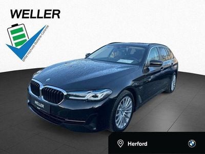 Gebraucht BMW 530e Comfort Edition 292 PS (214 kW) 2022 Black sapphire (schwarz) Kombi
