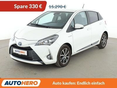 Gebraucht Toyota Yaris Hybrid Team 101 PS (74 kW) 2019 Weiß Kleinwagen