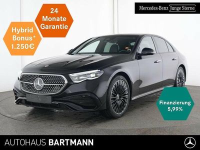 Gebraucht Mercedes E300 Premium 313 PS (230 kW) 2024 Lack obsidianschwarz Limousine