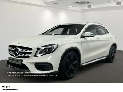 Gebraucht Mercedes GLA180 AMG line 122 PS (89 kW) 2019 Weiss SUV