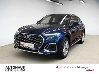 Gebraucht Audi Q5 Sportback S-Line 204 PS (150 kW) 2022 Navarrablau metallic SUV