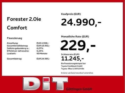 Gebraucht Subaru Forester Comfort 150 PS (110 kW) 2020 SUV