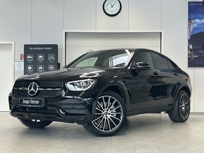 gebraucht Mercedes GLC400d 4M Coupé AMG+NIGHT+LED+KAMERA+TOTW.+20"