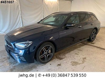 Blau Gebraucht 2022 Mercedes E300 AMG line Limousine | 25.450 € (Guter Preis)