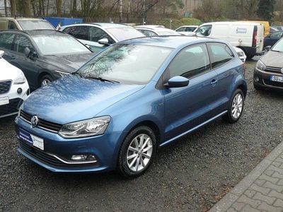 Gebraucht VW Polo LOUNGE 90 PS (66 kW) 2015 Blau Kleinwagen