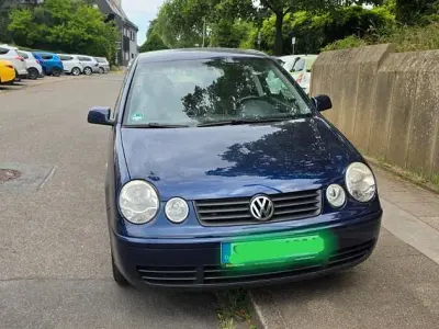 Gebraucht VW Polo Basis 64 PS (47 kW) 2005 Blau Kleinwagen